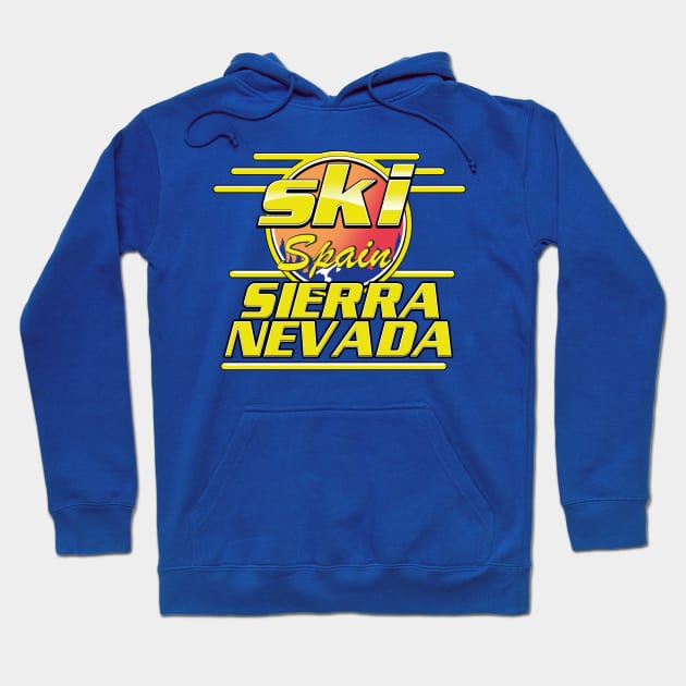 Sierra Nevada Spain ski logo Hoodie by nickemporium1